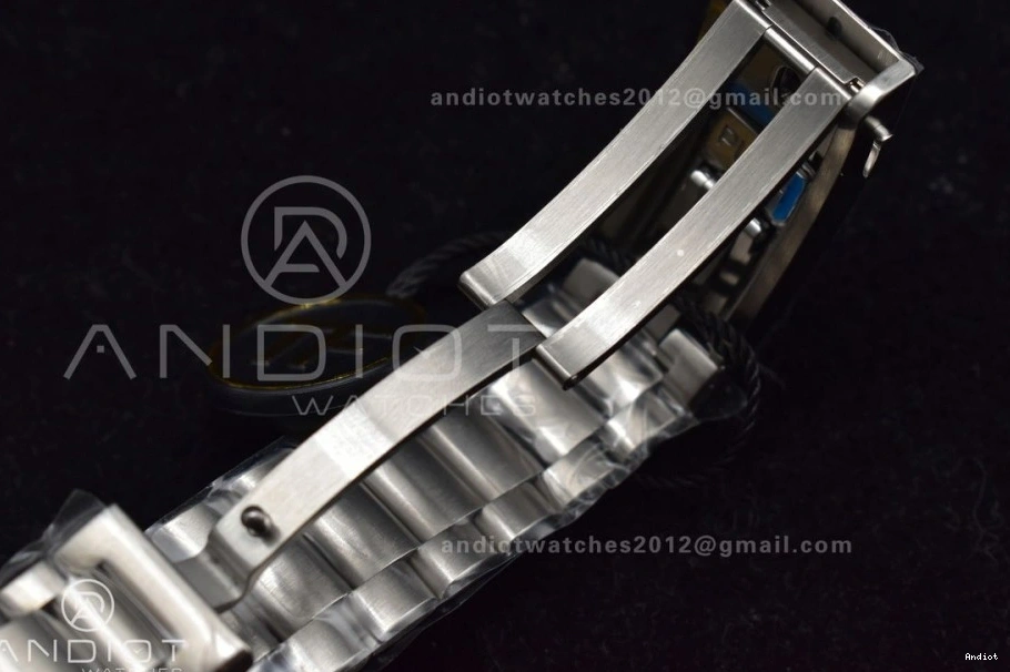 Ultra Ceramic Seamaster A2824 Dial 1:1 Edition TF White Best 6000M on SS Bracelet Bezel Deep SS Blue 1218